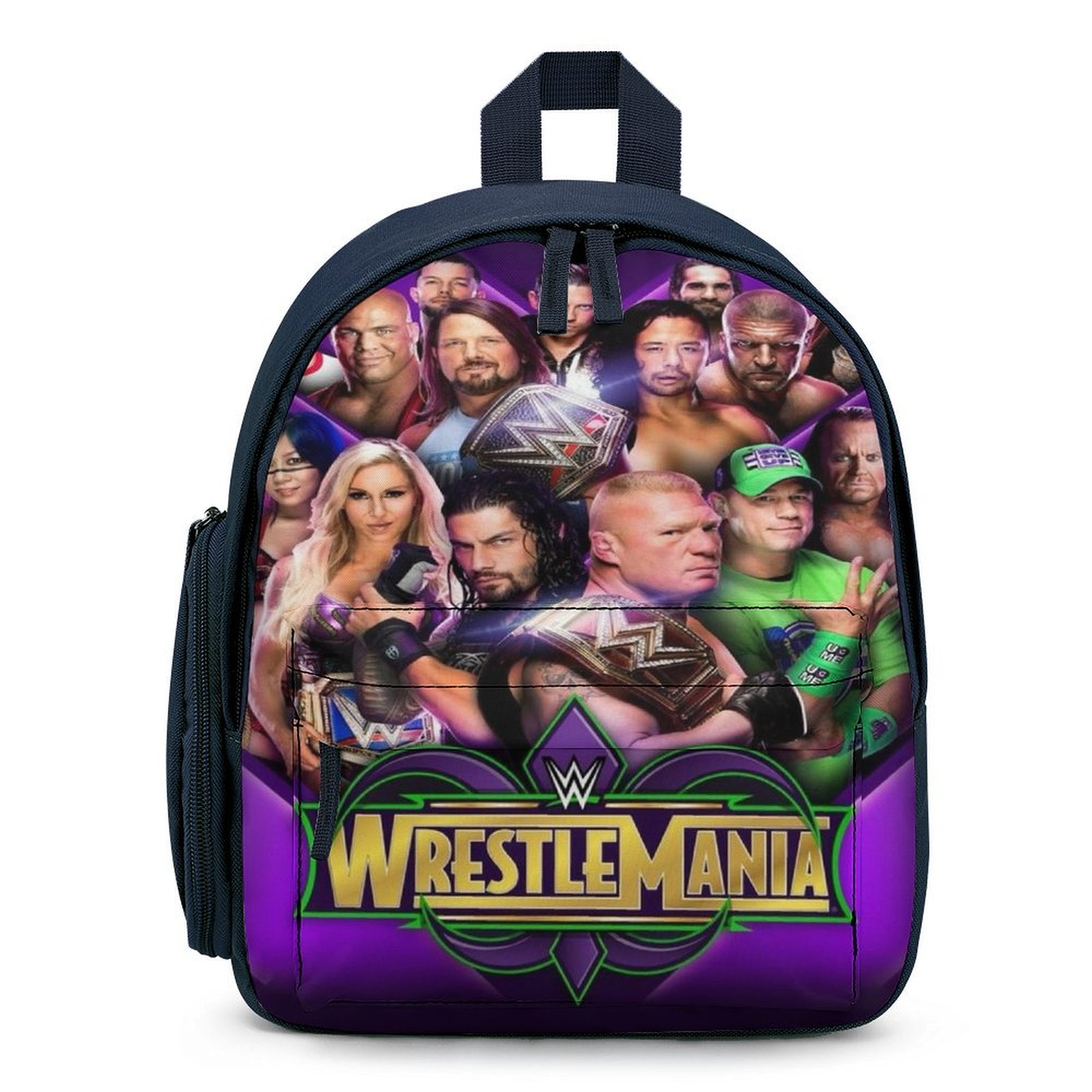 WWE Small Backpack Small Bookbag Cartoon Backpack Gifts